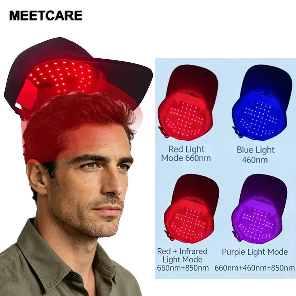 boné de led para cuidado capilar