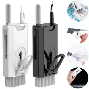 kit limpeza teclado fone de ouvido 8 em 1