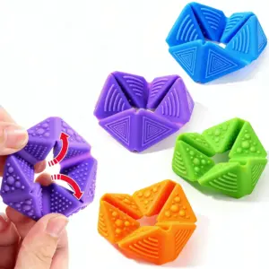 cubo sensorial de texturas para crianças