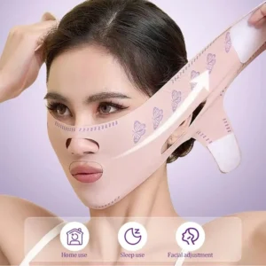 faixa facial modeladora respirável