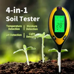 testador de solo digital 4 em 1