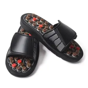 chinelo massageador rotativo
