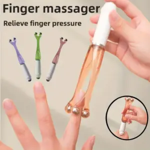 rolo massageador de dedos