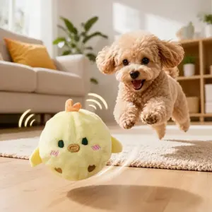 bola interativa pintinho cães e gatos