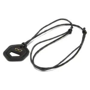 cordão de óculos de leitura branco