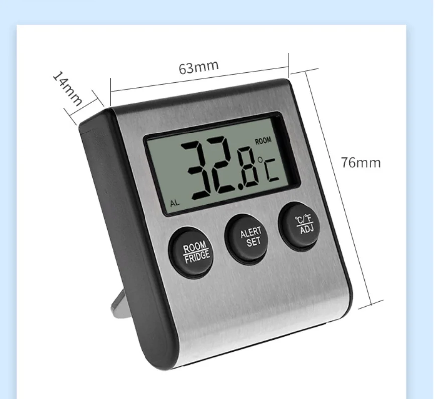 Termômetro Digital de Cozinha com Sonda e Timer - Imagem 2