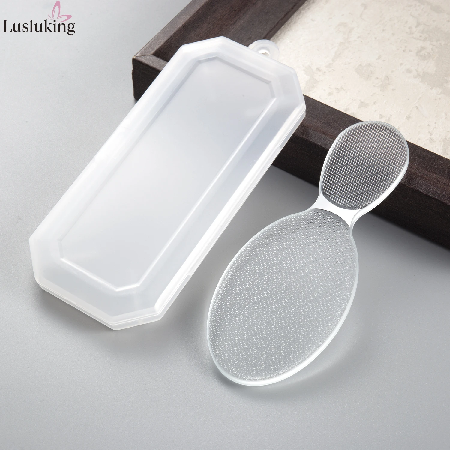 Lixa de Pé Vidro Nano Dupla para Remover Calosidades - Imagem 4