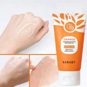 gel esfoliante laranja facial corporal