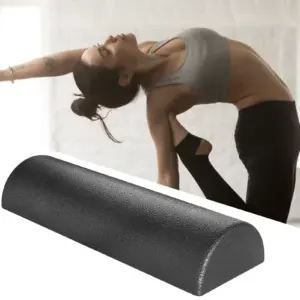 rolo de yoga meio redondo
