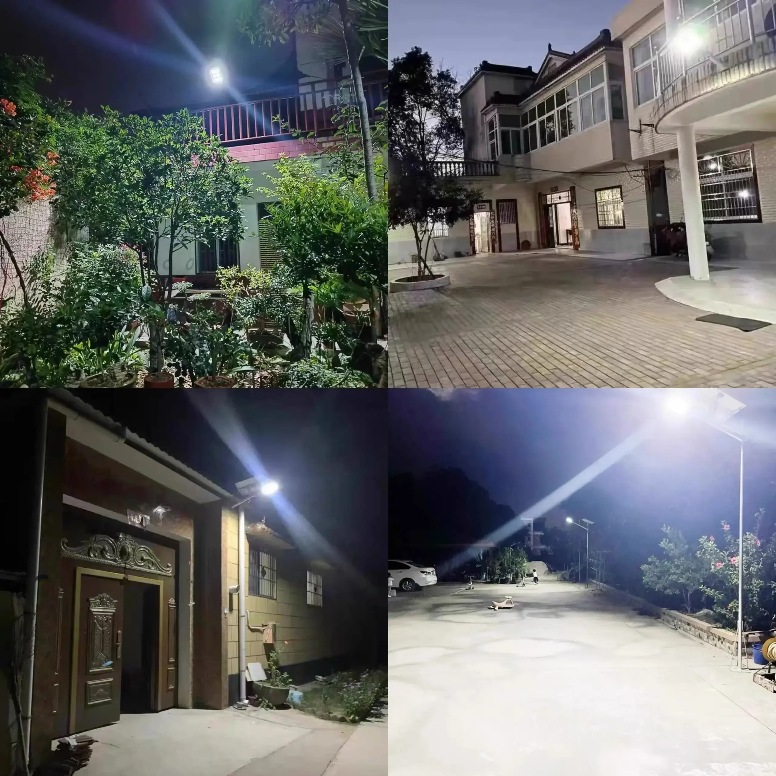 Lâmpada Solar Externa 43 LEDs Sensor Movimento IP65 - Imagem 4