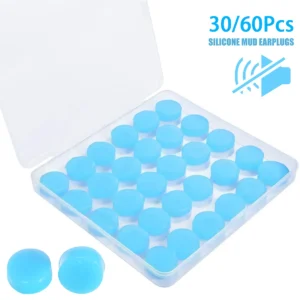 tampões de ouvido de silicone reutilizáveis