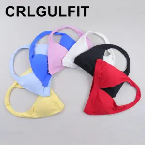 sutiã fitness feminino decote v