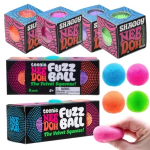 mini bola fofa sensorial