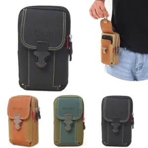 bolsa de cinto masculina para telefone