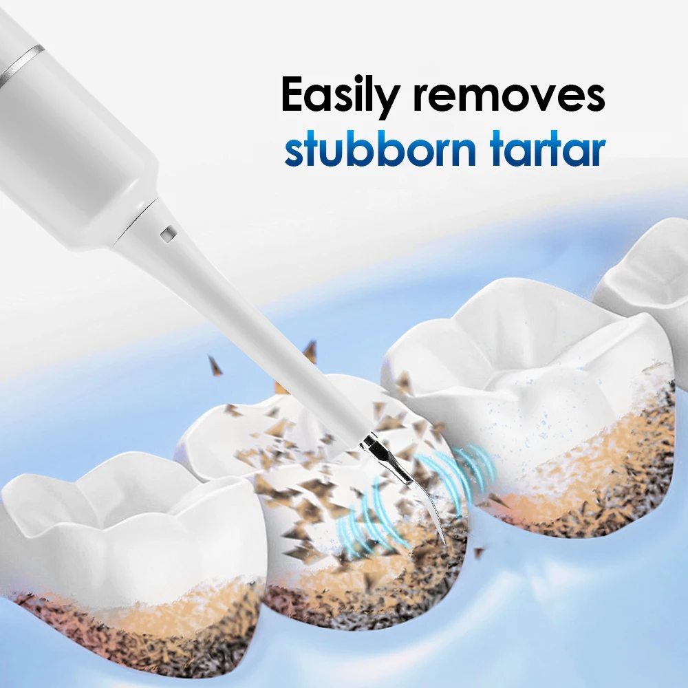 Limpador de dentes elétrico 6 modos vibração alta frequência - Imagem 5