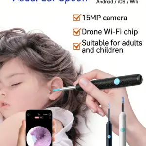 otoscópio digital câmera limpeza de ouvido