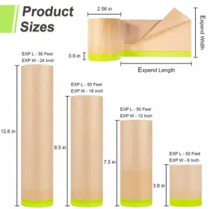 rolo de papel pré-encapado para pintura