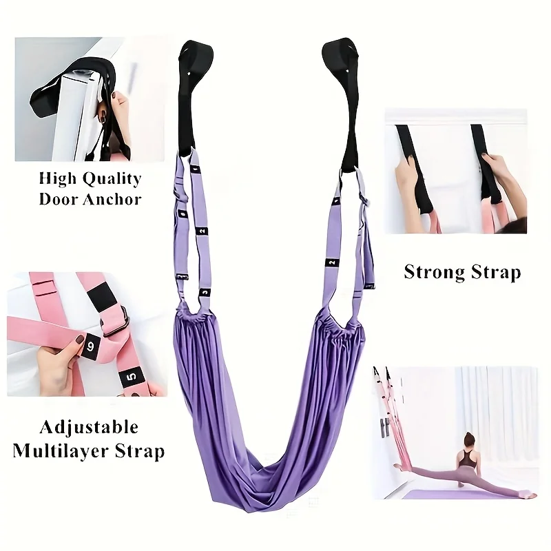 Faixa de Yoga para Alongamento e Fitness - Imagem 5