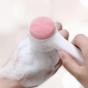 escova de limpeza facial 3d silicone