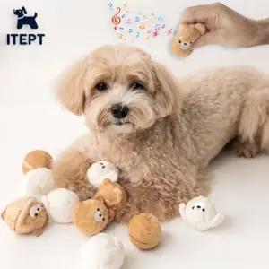 brinquedo squeaky bola de filhote
