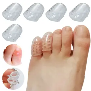 protetor de dedo silicone respirável