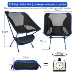 cadeira dobrável portátil camping