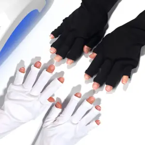 luvas de proteção uv para manicure