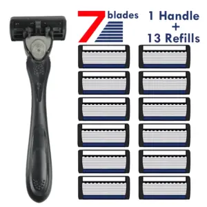 barbeador manual 7 camadas