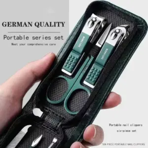 conjunto cortador de unhas 6 peças