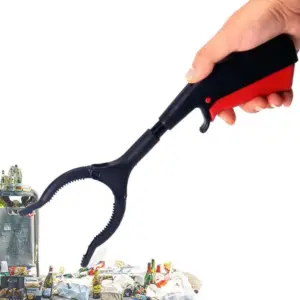 pinça pegador de lixo alcançador