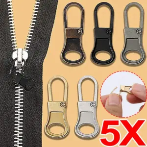 argola para zíper destacável de metal