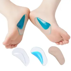 palmilha ortopédica de gel de silicone