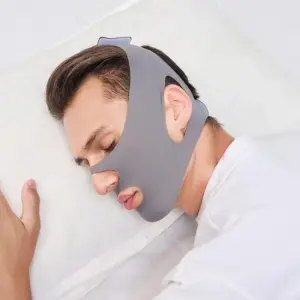 máscara facial masculina contorno V