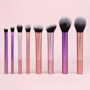 kit de escovas de maquiagem 8 peças