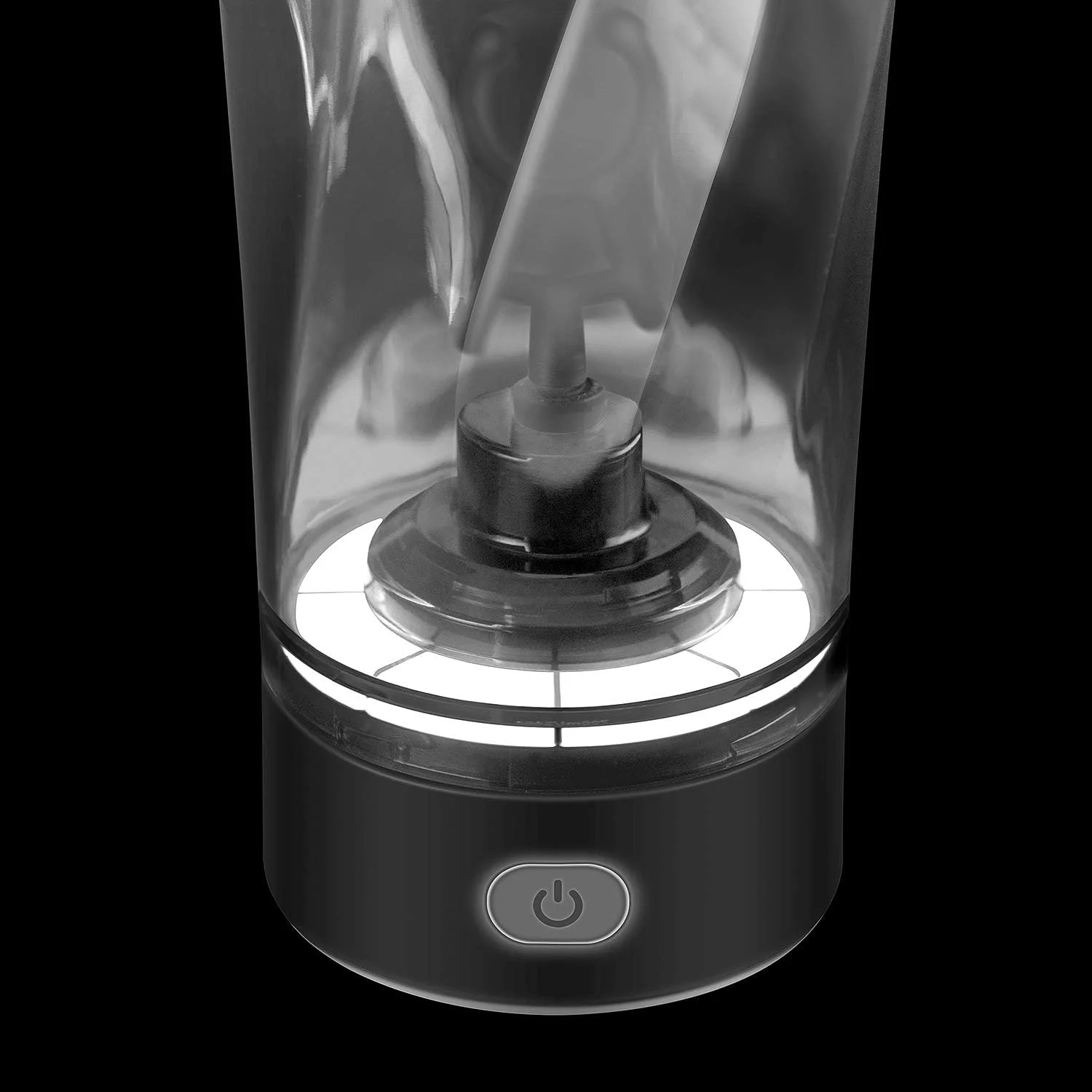Garrafa Elétrica para Shake de Proteína Recarregável USB Cinza Claro - Imagem 4