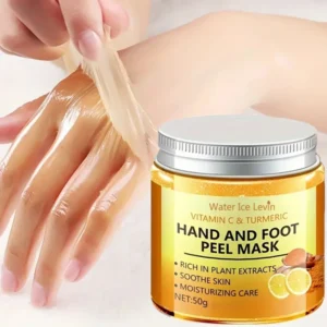 máscara de cera para mãos e pés