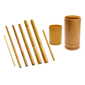 vara de massagem de bambu