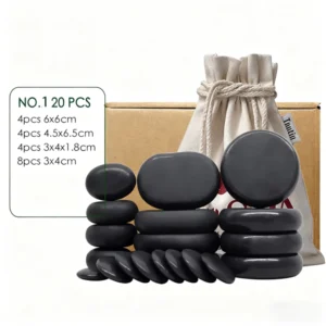 pedras de massagem basalto