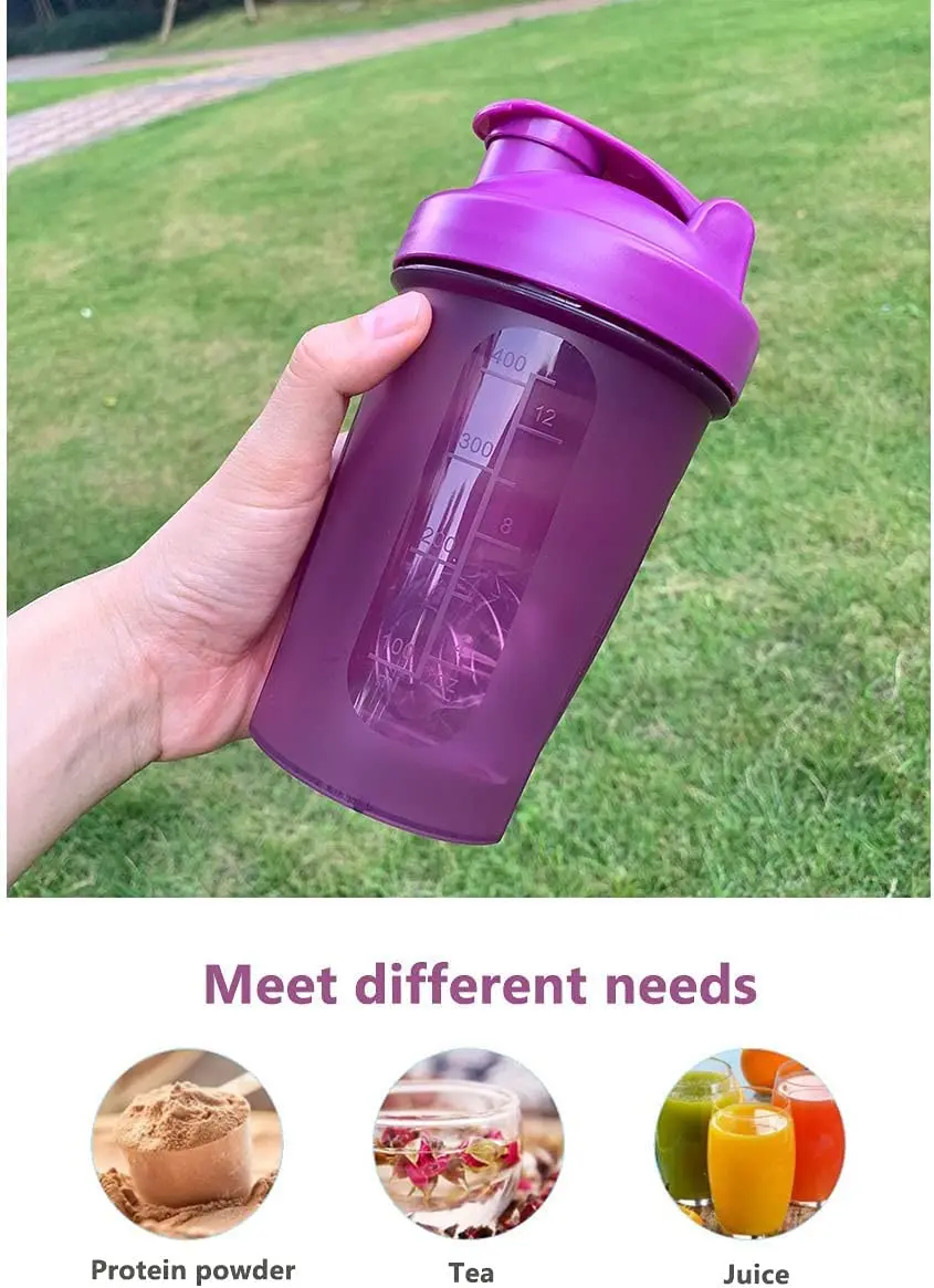 Garrafa Shaker Leeseph com Bolas de Agitação - Imagem 2