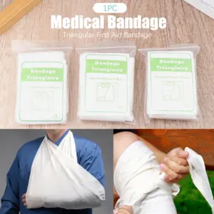 bandagem triangular de primeiros socorros
