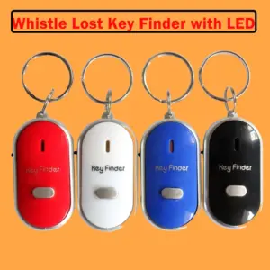 apito localizador de chaves com led