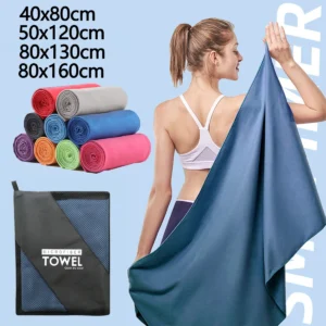 toalha de ginástica microfibra secagem rápida