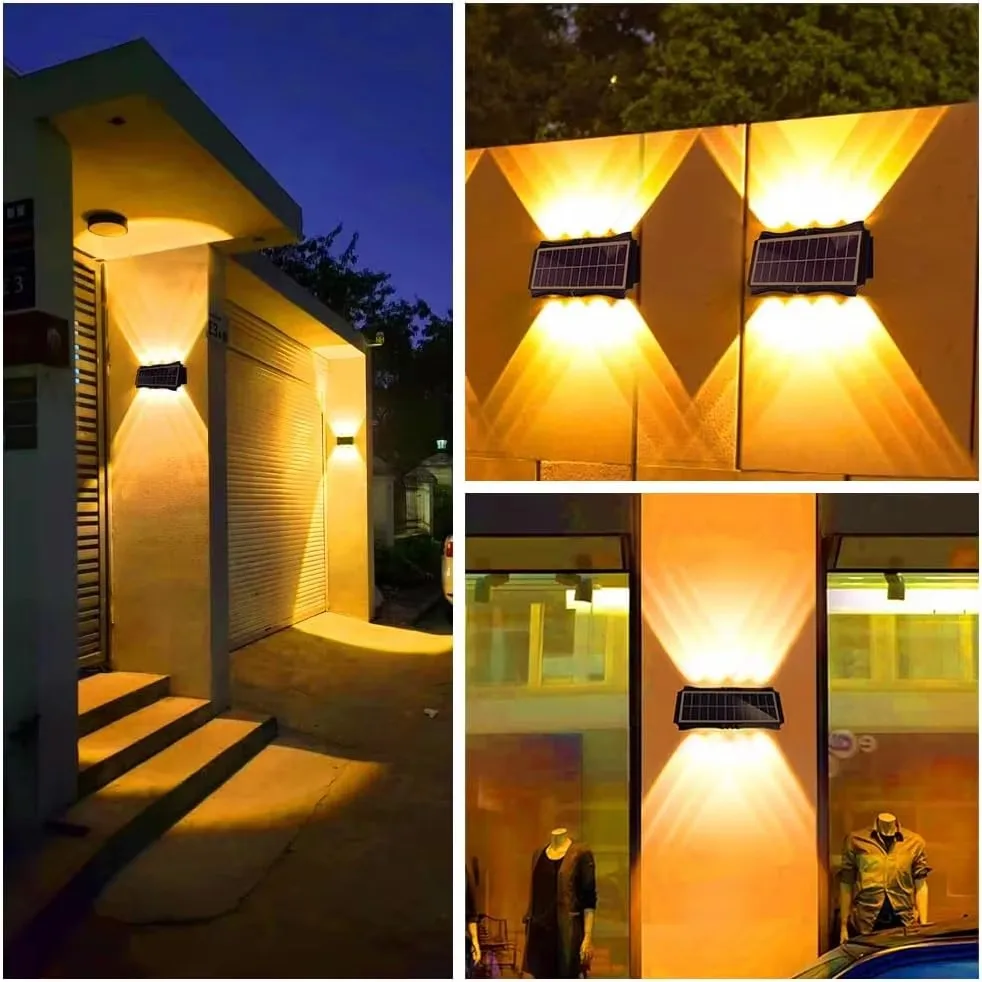 Luminária de Parede Solar LED para Exterior - Imagem 6