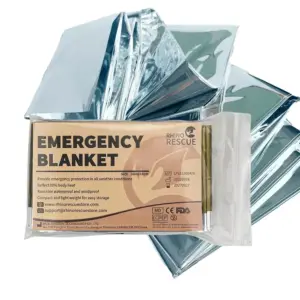 manta térmica de emergência mylar