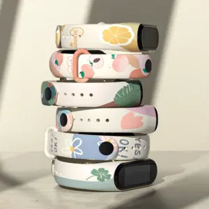pulseira de tpu xiaomi mi band
