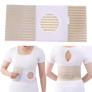 cinto de suporte para ostomia