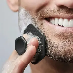 escova facial de silicone masculina