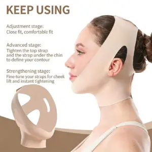 faixa de queixo para contorno facial