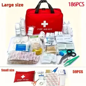 kit de primeiros socorros portátil
