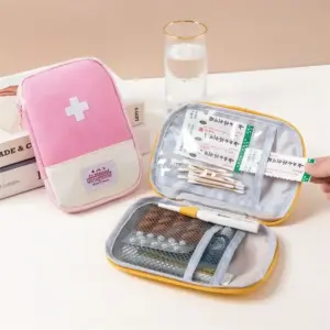 bolsa organizadora primeiros socorros portátil
